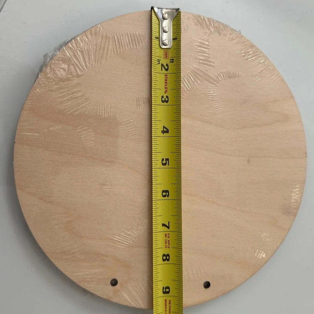 Gocutouts Wooden Circle Sign Blank Cutouts 3 Pack New Made USA Ready To Decorate